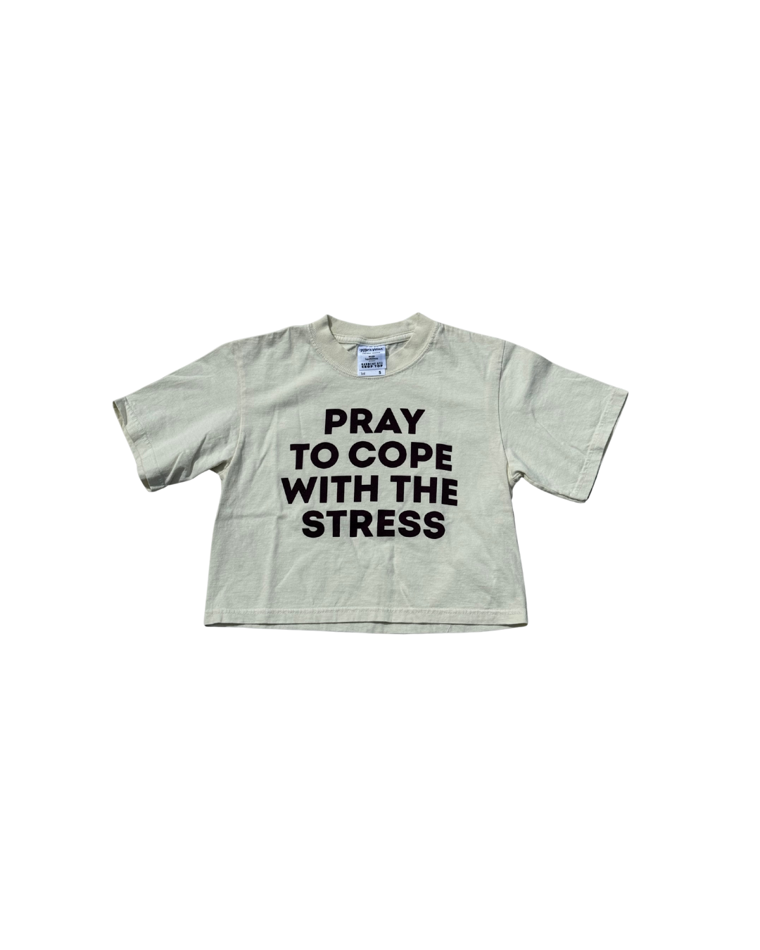 Cropped Stress Free Tee