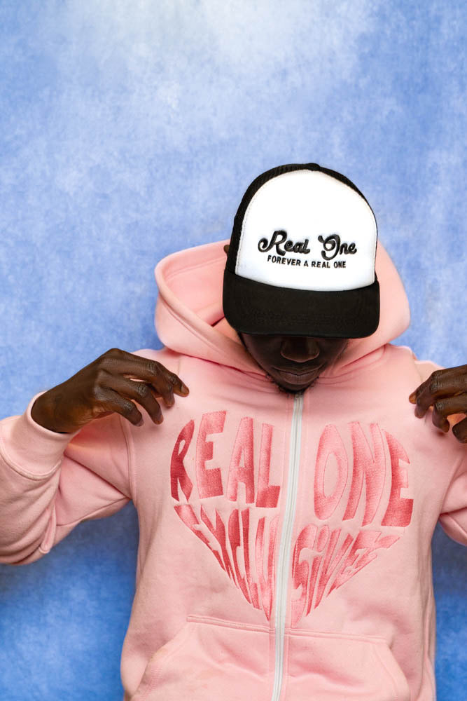 Pink Zip Up Hoodies